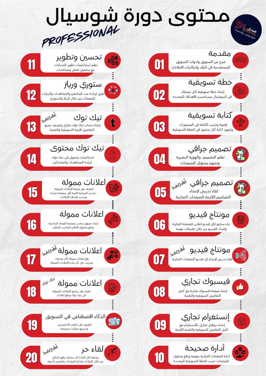 دورة سوشيال PROFESSIONAL